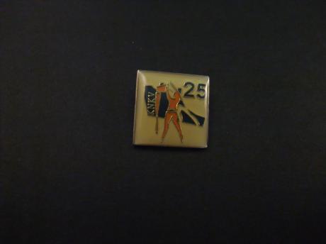 KNKV (Koninklijk Nederlands Korfbalverbond) 25 jaar lid